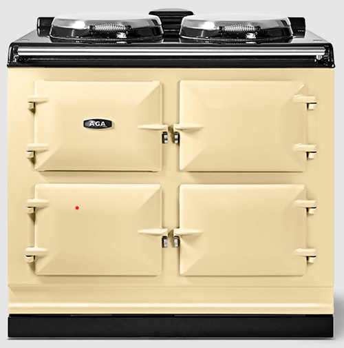 AGA™ Classic R7 100 39" Cream Pro Style Slide In Electric Range