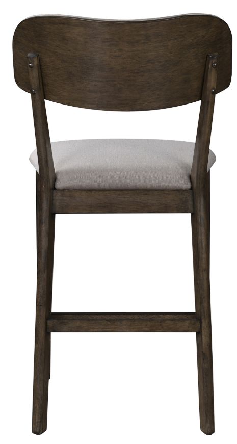 New Classic® Home Furnishings Rex Beige/Walnut Counter Stool-4