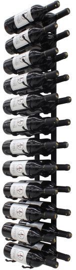 Vinotemp® Epicureanist 24 Bottle Black Wine Rack -3