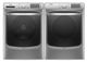 Maytag® Metallic Slate Front Load Washer & Electric Dryer Laundry Pair-0