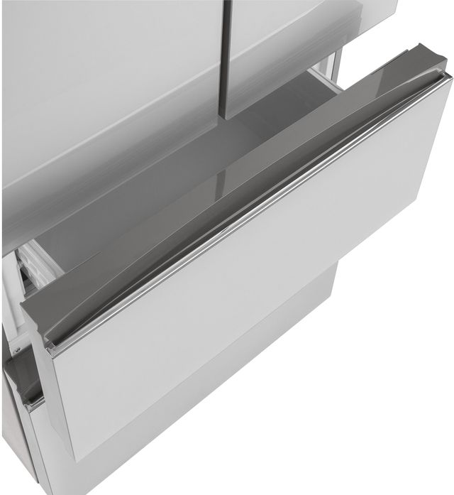 Haier 28 in. 15.0 Cu. Ft. Stainless Steel Bottom Freezer Refrigerator-7