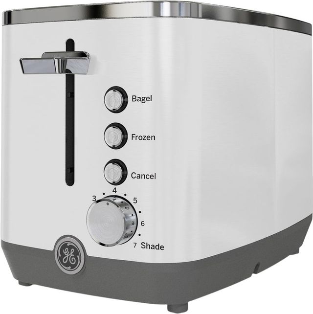 GE® 2-Slice Snow White Toaster-1
