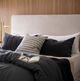 Magnolia Home by Joanna Gaines Black/Natural Striped Pillow-4