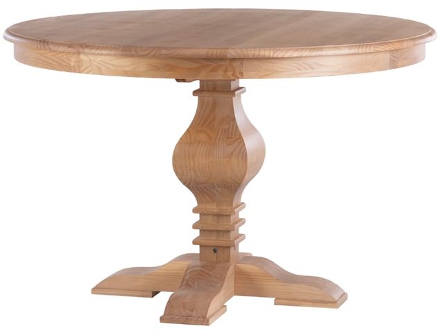 Powell® Auden Banks Emerson 4-Piece Light Gray/Natural/Rustic Honey Dining Table Set-4