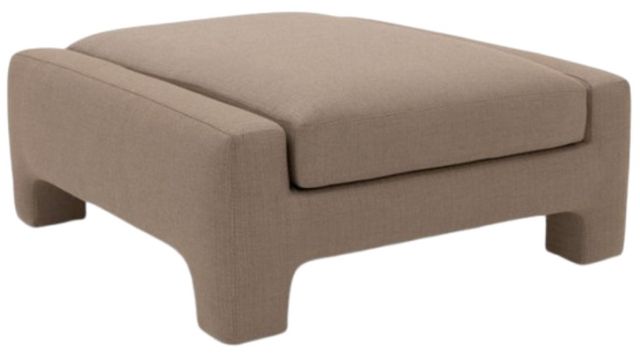 American Leather® Customizable Midwood Fabric Ottoman-0