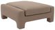 American Leather® Customizable Midwood Fabric Ottoman-0