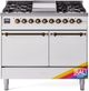 Ilve® Nostalgie II Series 40" Custom RAL Color Pro Style Dual Fuel Range-0