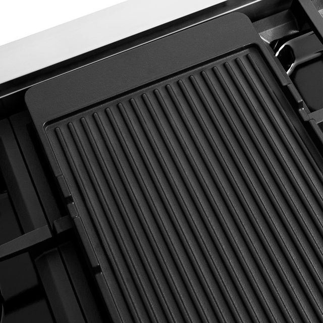 ZLINE Classic Autograph Edition 48" Stainless Steel Gas Rangetop with Matte Black Accents-3