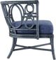 Currey & Company Tegal Finn Navy Chair-2