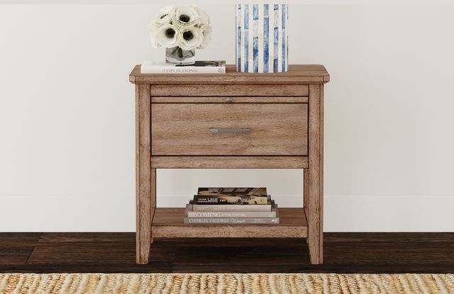 A-America® Geo Heights Butterscotch Nightstand-2