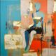 StyleCraft Colorful Figural Abstract Wall Art-1