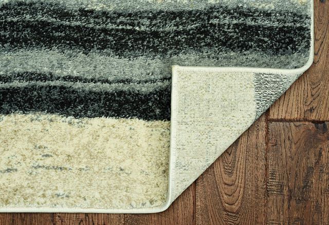KAS Rugs Hue Beige/Grey Landscapes 5'x8' Area Rug-2