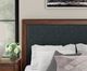 Signature Design by Ashley® Dilenno Dark Brown California King Upholstered Panel Bed-3