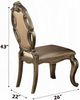 ACME Furniture Ragenardus 2-Piece Vintage Oak Side Chairs-2