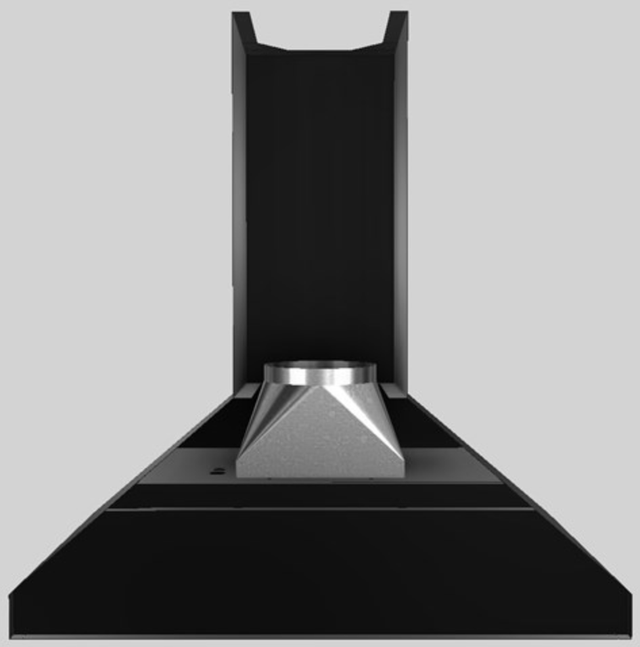 Vent-A-Hood® K Series 36" Black Wall Mounted Range Hood-3