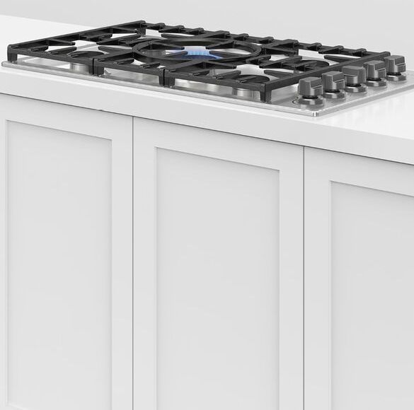 Fisher & Paykel Series 7 36" Stainless Steel Professional Liquid Propane Cooktop-3