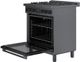 Bosch® 800 Series 30" Black Stainless Steel Pro Style Gas Range-3