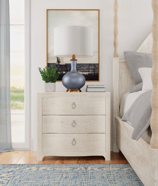 Hooker® Furniture Serenity Antigua Surf 3-Drawer Nightstand-1