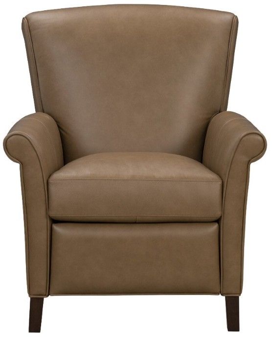 BarcaLounger® Phoebe Hillwood Toffee Leather Manual Recliner-3