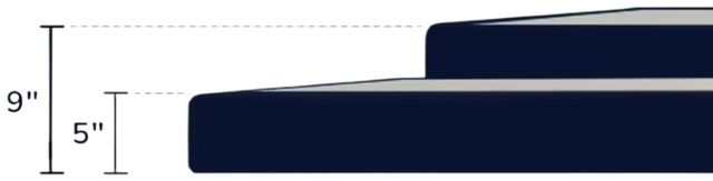 Stearns & Foster® 9" Twin Flat Standard Foundation-2
