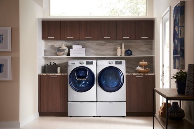 Samsung Front Load Washer-White-4