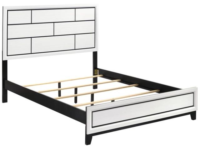 Homelegance® Davi White Queen Panel Bed-3