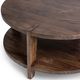 Classic Home Alenna Tundra Brown Coffee Table-4