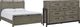 Signature Design by Ashley® Brennagan 2-Piece Gray California King Panel Bed-0