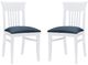 Linon Fraser 2-Piece Navy/White Dining Chair Set-0