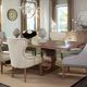 Coaster® Florence Rustic Smoke Dining Table-1