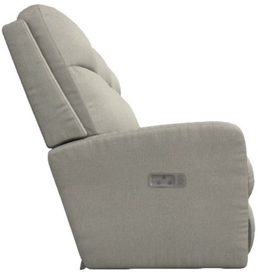 La-Z-Boy® Finley Dove Power Wall Reclining Sofa with Headrest and Lumbar-3