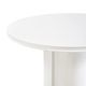 TOV Furniture Elora White Round Dining Table-5