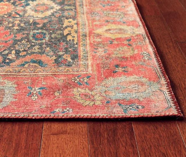 KAS Rugs London Navy Luna 5'x8' Area Rug-1