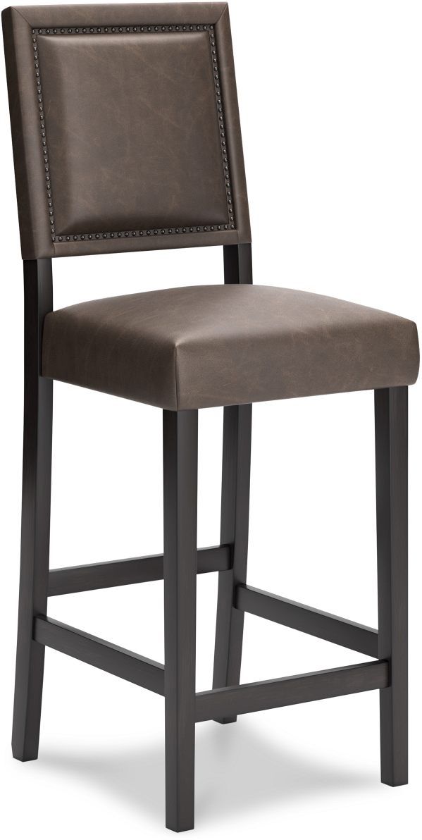 Signature Design by Ashley® Benmara Dark Brown Bar Stool-0