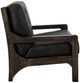 International Furniture Direct Balam Black/Stained Dark Accent Chair-3