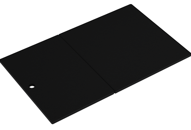 Elkay® Circuit Chef Black 30.75" x 18.75" x 0.5" Cutting Board-0