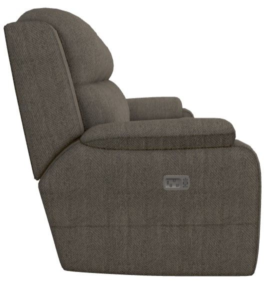 La-Z-Boy® Dorian Cocoa Power Reclining Sofa with Headrest-2