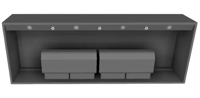 Vent-A-Hood® 66" Gunsmoke Wall Mounted Range Hood-3