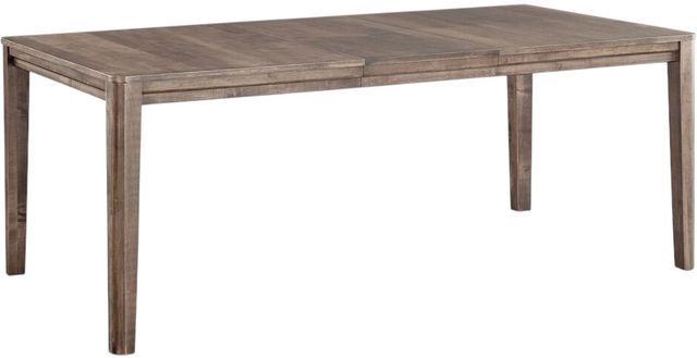 Bassett® Furniture Origins Dandridge Fog 60" Rectangle Dining Table with 1 Leaf-0