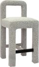 TOV Furniture Hazel Gray Boucle Counter Stool-0