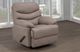 Titus Furniture Mocha Swivel Rocker Recliner Chair-0