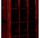 Fusion Designs Customizable Bungalow Mission Single Door Bookcase-1