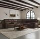 Flexsteel® Henry 6-Piece Burnt Umber Brown L-Shape Power Reclining Sectional-0