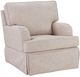 Forty West Murdoch Limestone Swivel Rocker Accent Chair-0