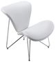 VIG Furniture Modrest Decatur White Mid-Century Accent Chair-1