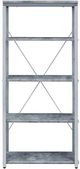 ACME Furniture Jurgen Silver Bookshelf-1