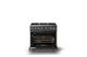 Viking® 5 Series 36" Cast Black Pro Style Gas (LP) Range with Polished Chrome Trim-1