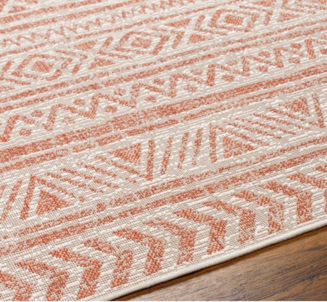 Surya Eagean Red 4'x6' Area Rug-1