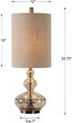 Uttermost® Formoso Light Amber Glass Table Lamp-2