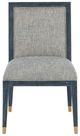 Currey & Company Santos Vintage Navy Side Chair-1